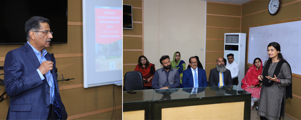 Certificate Distribution Ceremony of IBA Women Entrepreneurship Program (WEP) Cycle 2 at Faisalabad